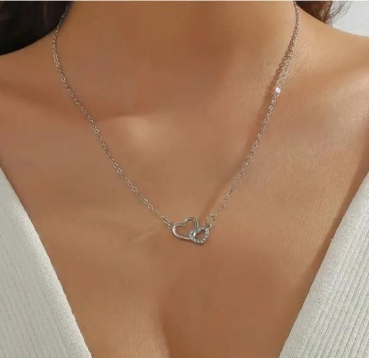 ✨Luxa Jewels-Women's Dual Heart Pendant