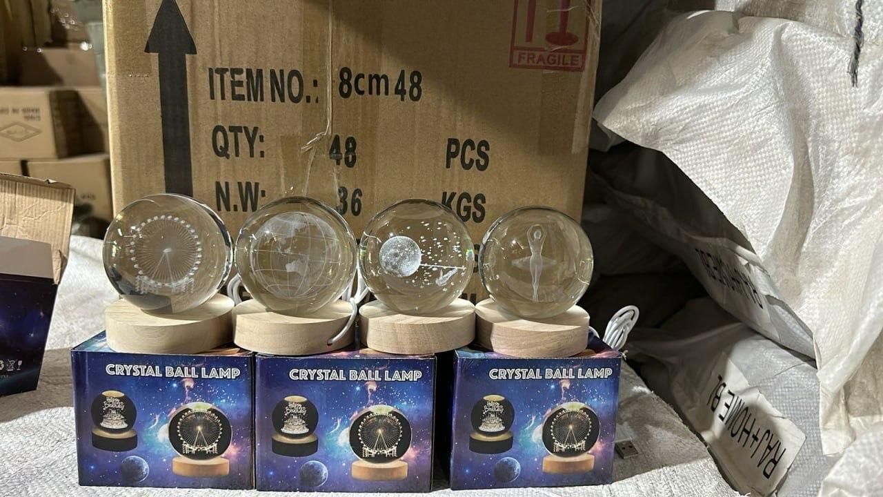 ✨Luxa Jewels-3D Crystal Lamp Ball(Assorted Design)